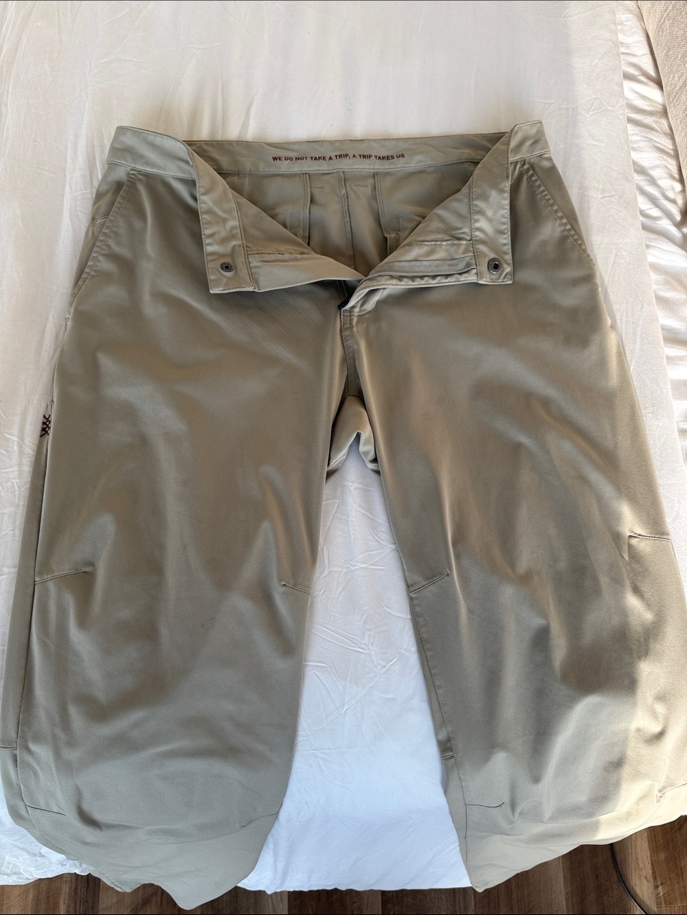 Men's Performance Pants in Khaki